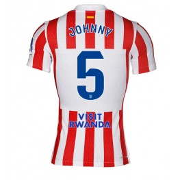 Atletico Madrid Johnny Cardoso #5 Thuis tenue 2025-26 Korte Mouw